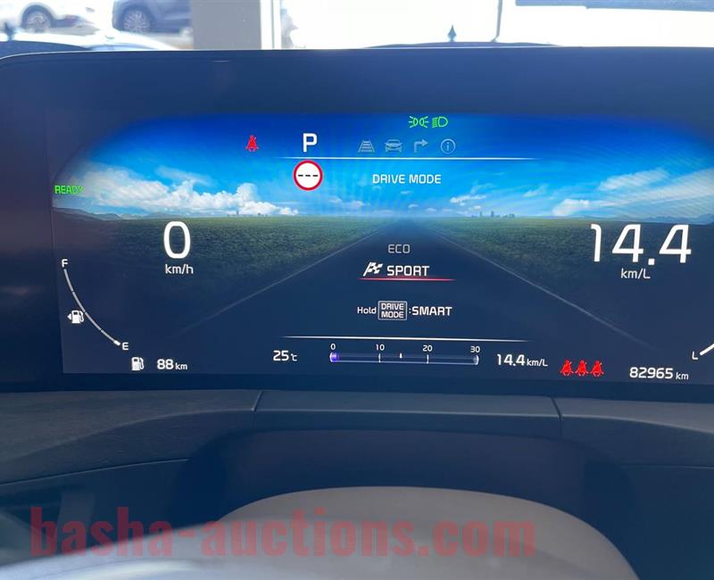 كيا k8 2022 2022 هايبرد معفي من رسوم الجمارك والارقام