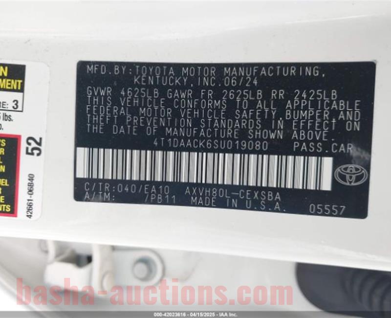 2025 TOYOTA CAMRY SE