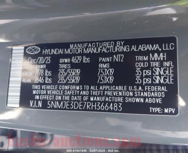 2024 HYUNDAI TUCSON LIMITED